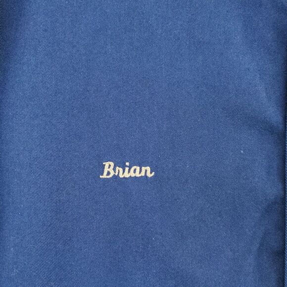 Blue Generation Mens Button Front Shirt Blue 2XL Embroidered Subaru Logo - Picture 6 of 15